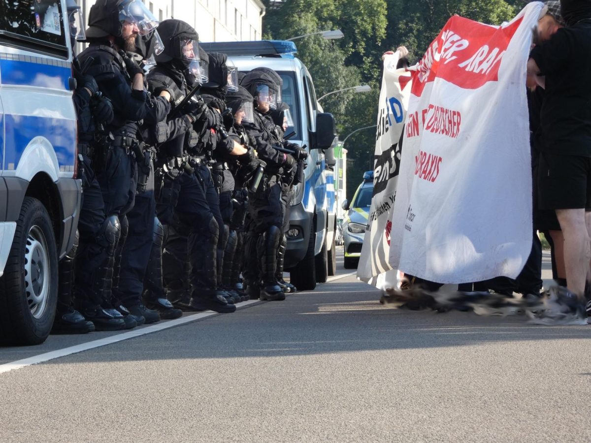 Eine gestörte Kartoffelparty und viel Polizeigewalt