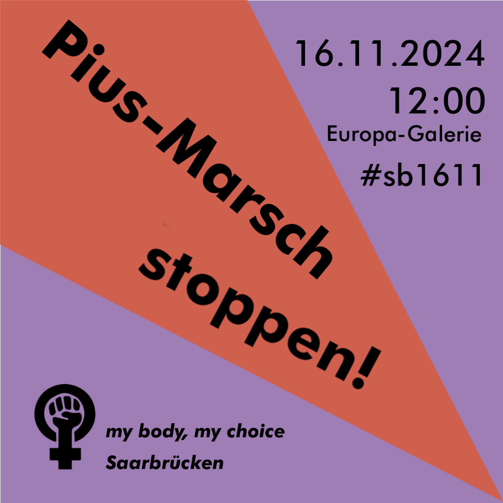 Pius- Marsch stoppen!